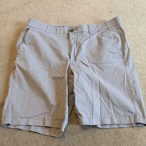 Marc Anthony Light Gray Flat Front Shorts